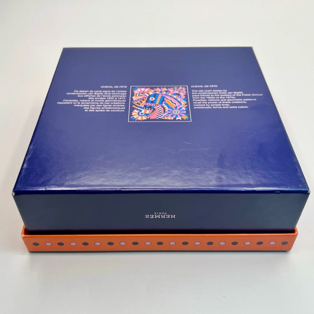 Hermes Multicolor Decorative Storage Box - Special Edition